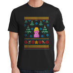 Princess Peach Ugly Christmas Sweater T Shirt