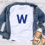 W Cubs Win Baseball T Shirt
