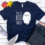 This Is Boo Sheet Fall Halloween T Shirt