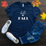Hello Heart Fall Halloween Thanksgiving T Shirt
