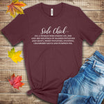 Side Chick Thanksgiving Dinner Side Dishes T Shirt