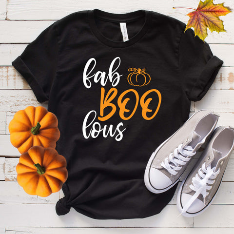 FabBOOlous Pumpkin Fall Halloween T Shirt