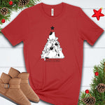 Merry Catmas Tree T Shirt