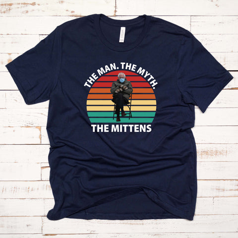 The Man, The Myth, The Mittens Unisex Shirt