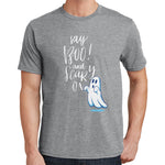 Say Boo and Scary On T Shirt
