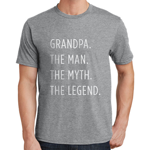 Grandpa, Man, Myth, Legend T Shirt