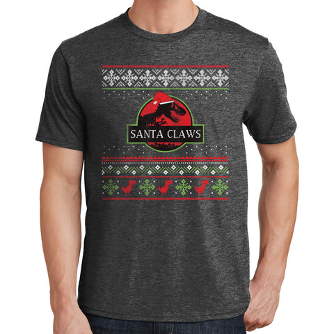 Santa Claws Ugly Christmas Sweater T Shirt