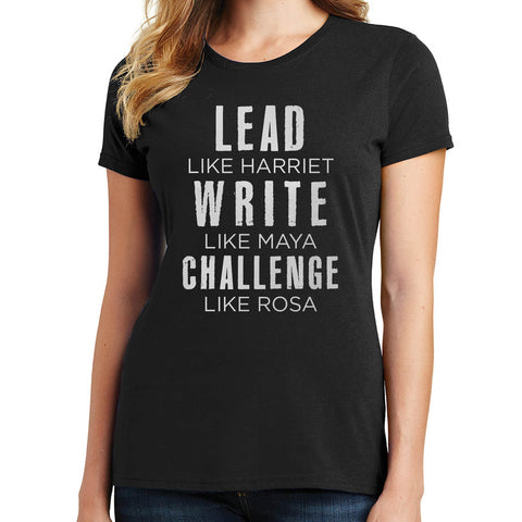Lead, Write, Challenge T Shirt